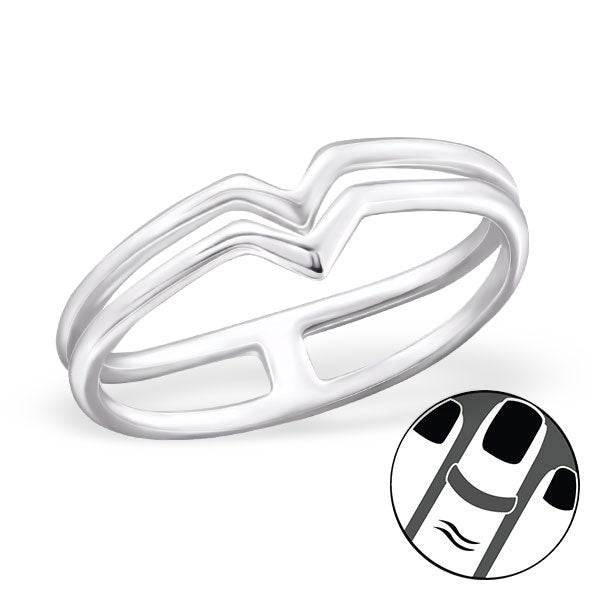 Midi Fingertoppsring - Arrow